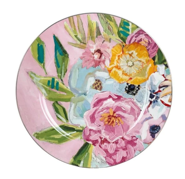 Lucky Art Peony Bone 24 Parça 6 Kişilik Yemek Takımı LYBA 065 - 5