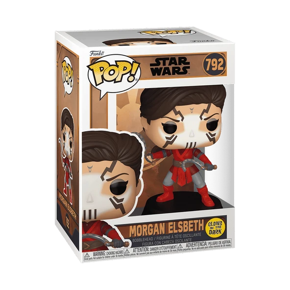Funko POP Star Wars:  Morgan Elsbeth(Glow in the dark ) - Resim 3