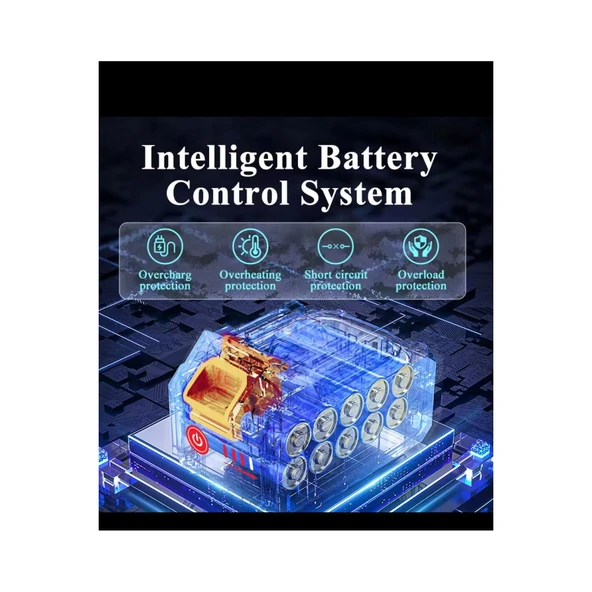 48 Vh Oto Araç yıkama yedek pil Tüm Akülü Modellere Uyumlu Şarjlı Matkap Yedek Batarya 10 Pili 3000 mah - 4