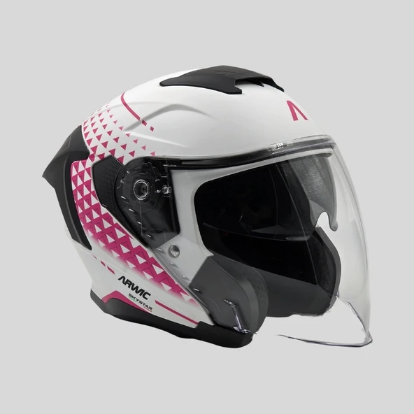 Arwic Skystar Yarım Kask Motosiklet Kaskı - AR836 - ECE-R 22.06