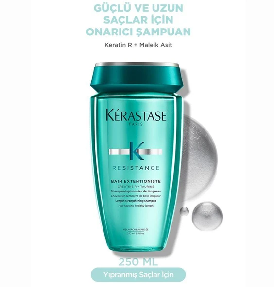 Kerastase Resistance Bain Extentioniste Daha Sağlıklı Uzayan Güçlü Saçlar Için Onarıcı Şampuan 250 Ml - 2