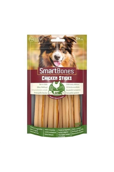 SmartBones Tavuklu Stick Köpek Ödülü 5 Parça 100 gr ürün görseli 1