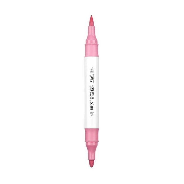 Supertrend Supertrend Acrylic Duo Marker Çift Uçlu Su Bazlı Boyama Markörü No:25 Pastel Pembe ürün görseli