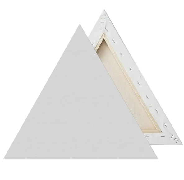 Supertrend Shapedition Üçgen Tuval 25x25 cm. ürün görseli