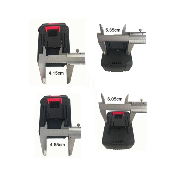 Assur Bn5 Dawreek Haktaş Tüm Akülü Modellere Uyumlu Şarjlı Matkap/Taşlama Yedek Batarya 10 Pili - 6