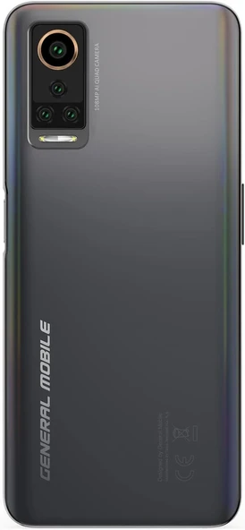 General Mobile GM 22 Pro 128 GB Siyah (General Mobile Türkiye Garantili) - Resim 2