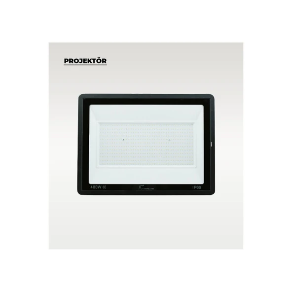 400W Led Projektör Beyaz Işık - 3