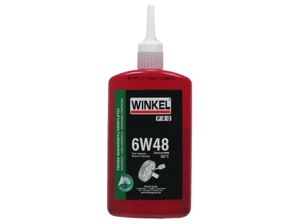 WINKEL PRO 6W48 Dişli Sızdırmazlık Yüksek Mukavemet 50 ml ürün görseli
