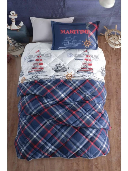 Clasy %100 Pamuk Ranforce Tek Kişilik Yorgan 155 x 215 - 9