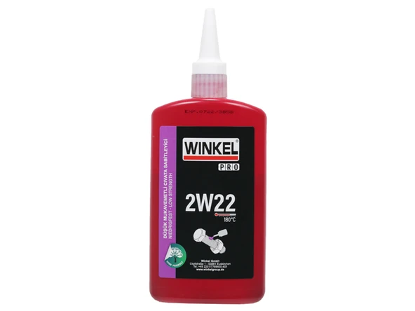 WINKEL PRO 2W22 Vida Sabitleyici Düşük Mukavemetli 50 ml ürün görseli