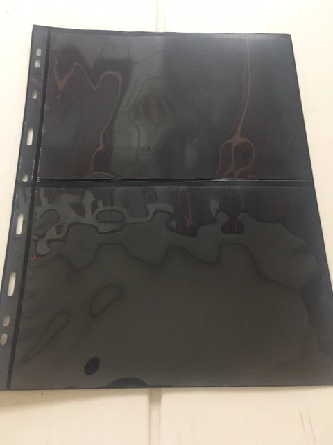 Teksöz-052- Iki Bölmeli Siyah Zeminli Sayfa A4 Boyutunda,para Ve fdc Sayfası - 4