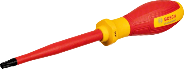 BOSCH Profesyonel İzoleli 1000 Volt T40 x 125 mm Torx Tornavida (1600A02ND0) ürün görseli