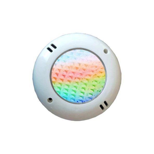 9 Adet 8 Watt 12 Volt Smd Led Rgb 4 Kablolu Mini Sıva Üstü Havuz Lambası ürün görseli