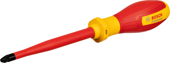 BOSCH Profesyonel İzoleli 1000 Volt Tornavida PZ3 x 125 mm (1600A02ND3) ürün görseli