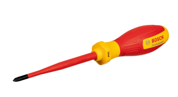 BOSCH Profesyonel İzoleli 1000 Volt PH1 x 100 mm Yıldız Tornavida (1600A02NB8) ürün görseli