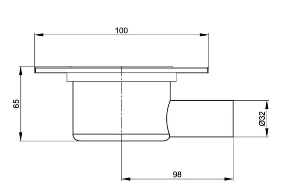 Yak Yer Sifonu (Süzgeci) (10x10 Cm) 101019040 - 2