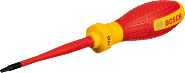 BOSCH Profesyonel İzoleli 1000 Volt T10 x 75 mm Torx Tornavida (1600A02NC5) ürün görseli