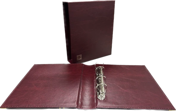 Teksöz-1502-B-kasetli Albüm   Kağıt Para - Madeni Para - Fdc -kartpostal Için - Kırmızı - 3