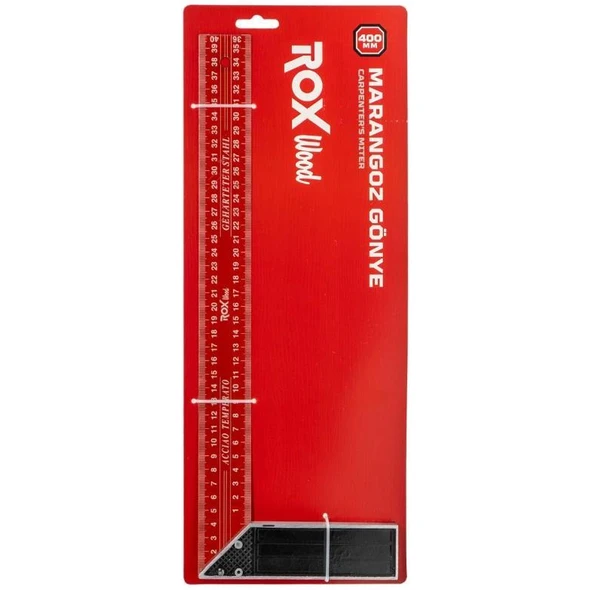 Rox Wood Marangoz Gönye 400mm - Resim 2