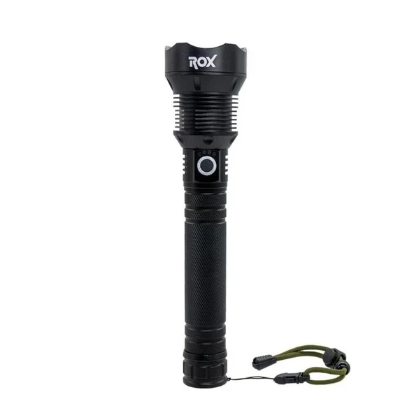 Rox 0212 Şarjlı Led El Feneri 2000 Lümen - Resim 2
