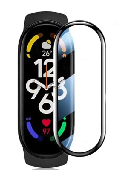 Xiaomi Mi Band 8 Polymer Nano Ekran Koruyucu - Şeffaf - 1