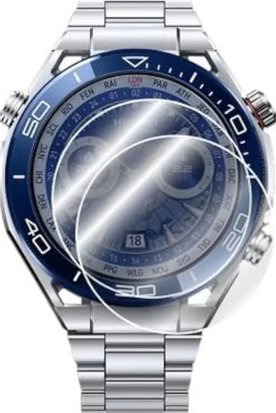 Huawei Watch Ultimate Polymer Nano Ekran Koruyucu - Şeffaf - Resim 3