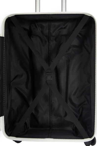 Pierre Cardin Trolley Valiz Beyaz Kabin Boy 04PC7090-03-BY - Resim 6