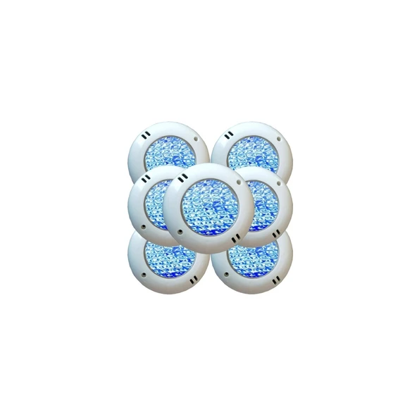 8 Watt Smd Led Mavi Mini Sıva Üstü Havuz Lambası 7 Adet