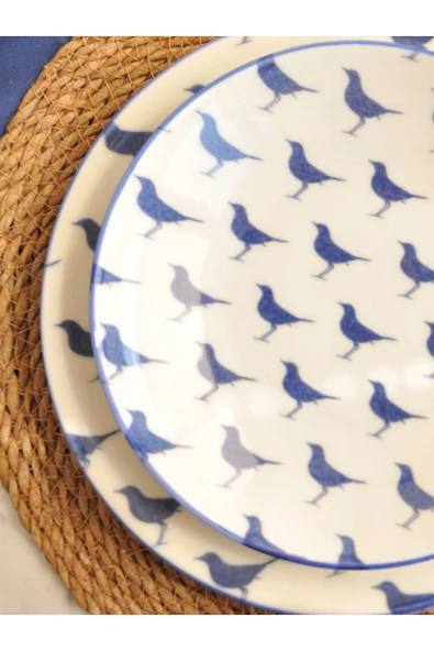 Bird Porselen 3 Lü Yemek Takımı - 2