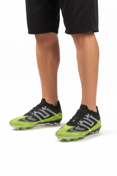 Playup Siyah Bağcıklı Erkek Krampon MKP-252-149 M