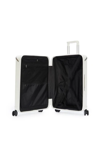 Pierre Cardin Trolley Valiz Beyaz Büyük Boy 04PC7090-01-BY - Resim 3