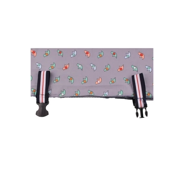 BUFFER® Kullanışlı Bebek Emzirme Önlüğü Kuş Desenli - 3