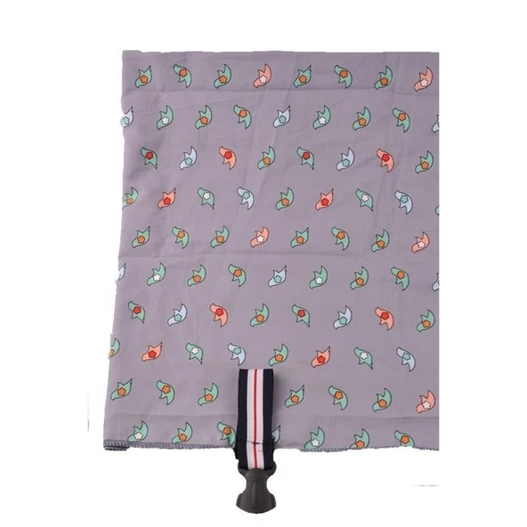 BUFFER® Kullanışlı Bebek Emzirme Önlüğü Kuş Desenli - 2