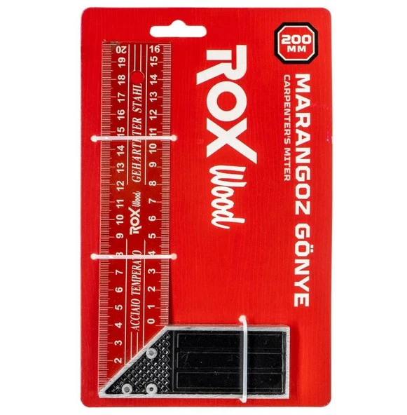 Rox Wood Marangoz Gönye 200mm - Resim 2