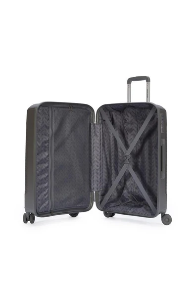 Pierre Cardin Trolley Valiz Gri Büyük Boy 04PC8009-01-GR - Resim 3