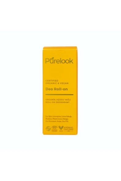 Purelook Deo Roll-On 50 ML(Lemongrass) Organik - Resim 5