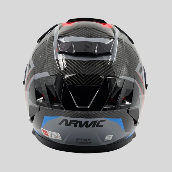 Arwic Carboneyte Full Face Motosiklet Kaskı - AR939 - ECE-R 22.06 - 9