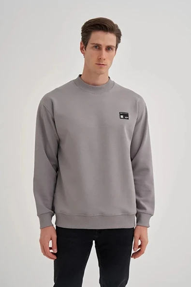 Cazador Relax Fit Pamuk Karışımlı Scuba Kumaş Sweatshirt-52480 - Resim 2