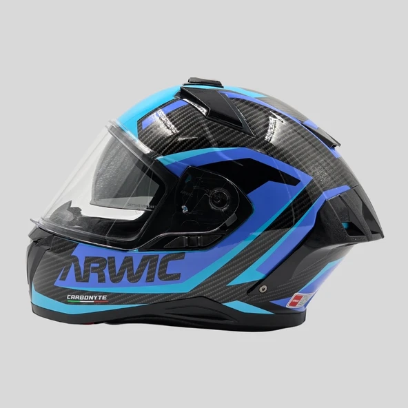 Arwic Carboneyte Full Face Motosiklet Kaskı - AR939 - ECE-R 22.06 - 2