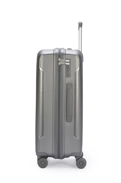 Pierre Cardin Trolley Valiz Gri Büyük Boy 04PC8009-01-GR - Resim 2