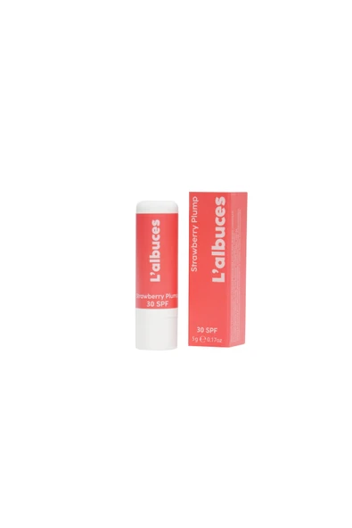 30 SPF Strawberry Plump Lip Balm 2’li Set – Dolgun Dudak & Koruma - Resim 6
