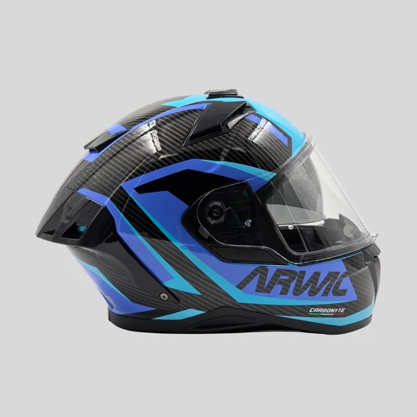 Arwic Carboneyte Full Face Motosiklet Kaskı - AR939 - ECE-R 22.06 - 3