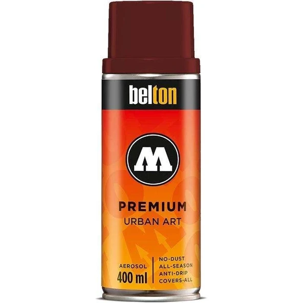 Supertrend Belton Premium Sprey Boya 400 ml. 021 Black Red ürün görseli