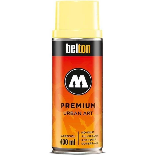 Supertrend Belton Premium Sprey Boya 400 ml. 002 Zinc Yellow ürün görseli 1
