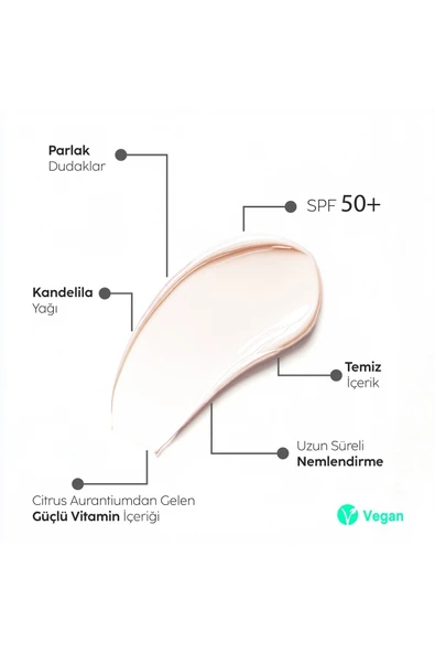 50 SPF Vanilla Lip Balm 2’li Set – Yüksek Güneş Koruması & Nem - 4