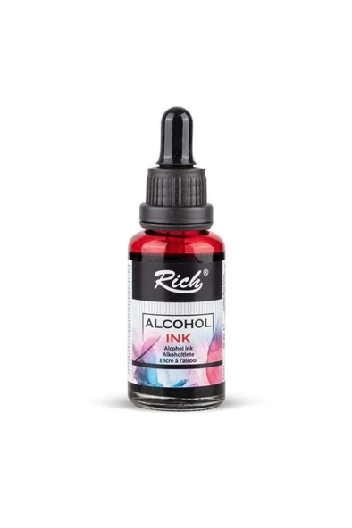 Supertrend Alcohol Ink Alkol Bazlı Mürekkep 30 ml. Kırmızı ürün görseli