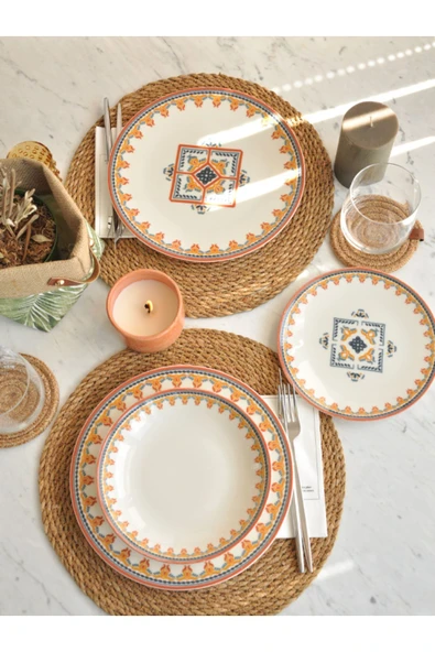 Sipahi Şirince Porslen 2 Li Servis Seti ürün görseli 1