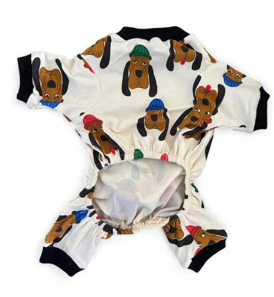 The DOG Penye Köpek Tulum Pijama - 6