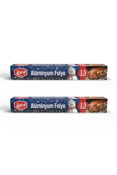 Supertrend Kış Temalı Alüminyum Folyo 30cm x 15m 10mic 2 Adet - 1