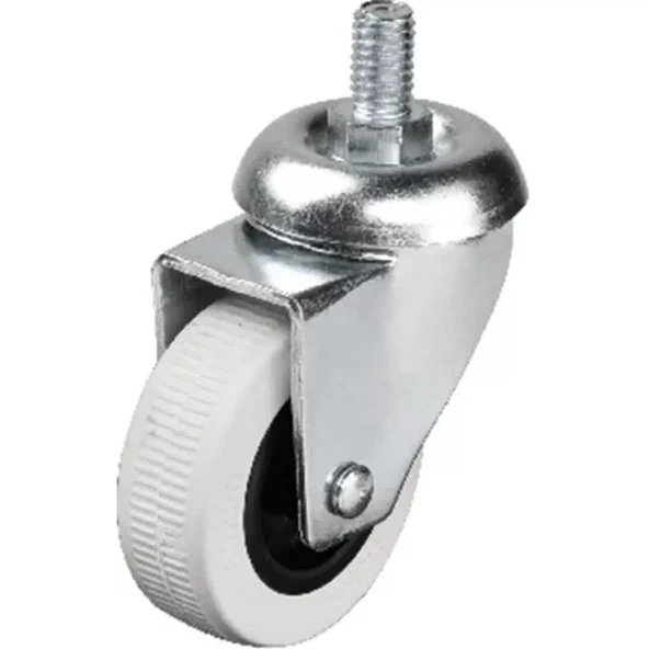Hts 332 - 50x20 mm Çift Bilyalı Vidalı Teker 4 Adet - 1